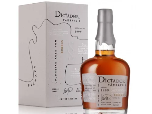 Rhum Dictador Parrafo Borbon 1999