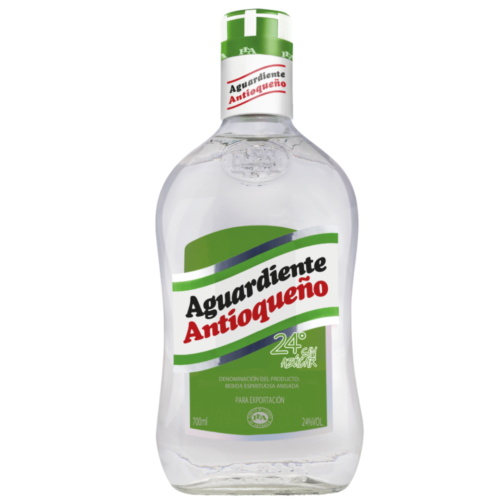 Aguardiente Antiqueno sin azucar 24 YO - 70 cl x 24.0 %