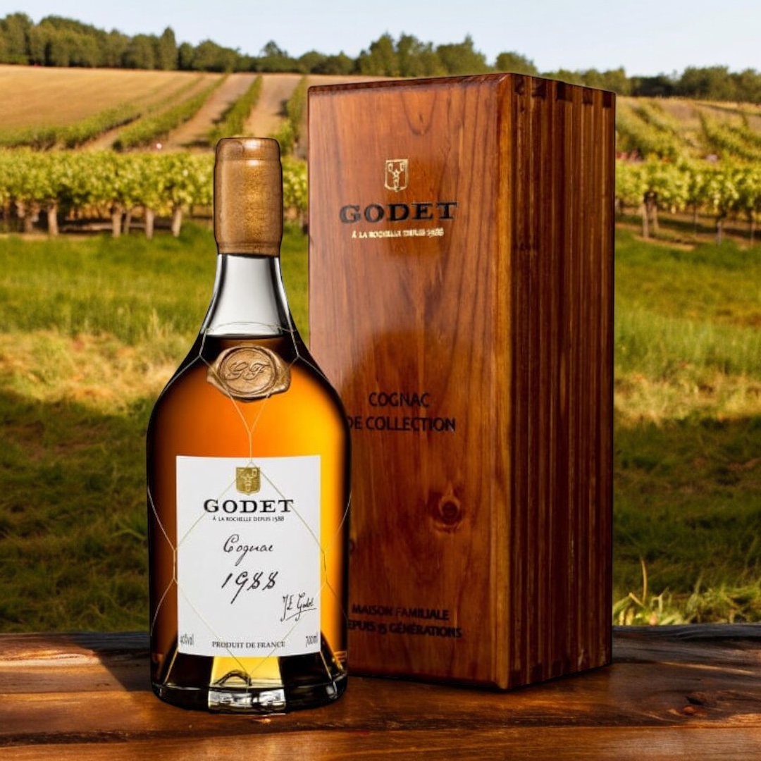 Cognac Godet Single Vintage 1988