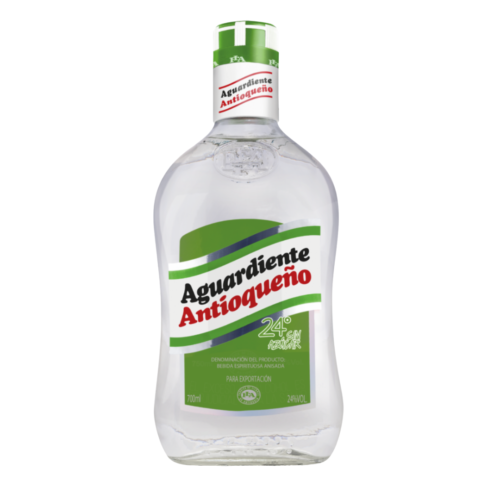 Aguardiente Antiqueno sin azucar 24 YO - 70 cl x 24.0 %