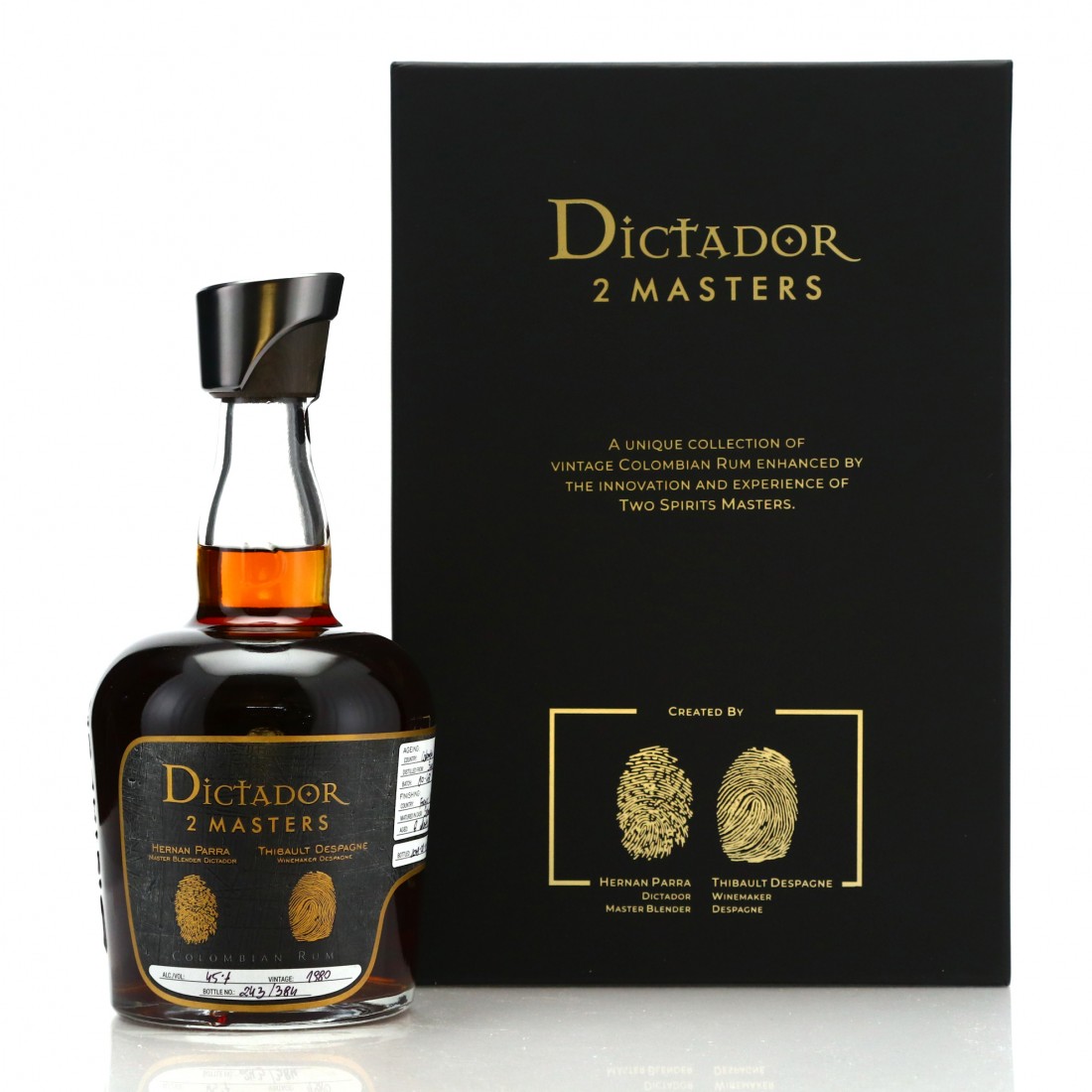 Dictador 2 Masters Despagne 1980 - Rhum Millésimé 37 Ans