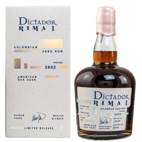 Rhum Dictador Rima AO 2002