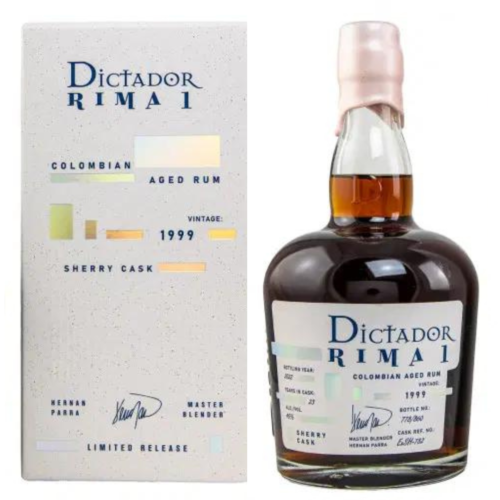 Rhum Dictador Rima Sherry 1999