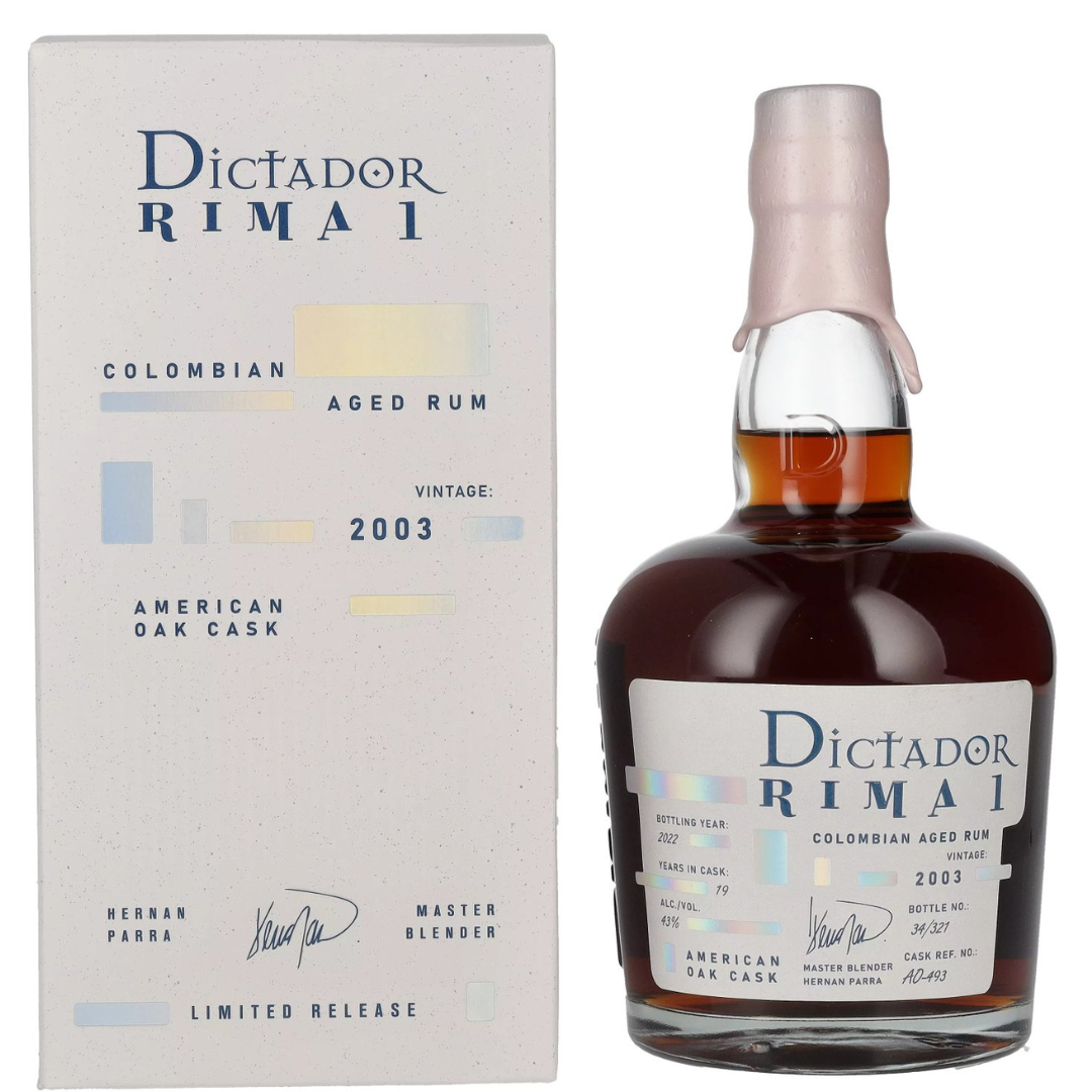 Rhum Dictador Rima AO 2003