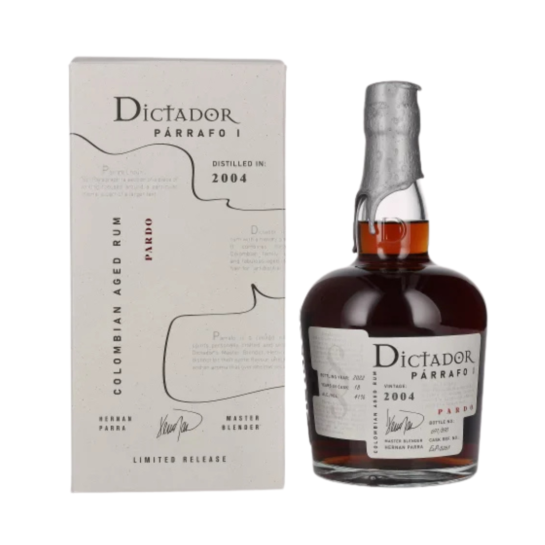 Dictador Parrafo Pardo 2004 - 70 cl x 41.0 %