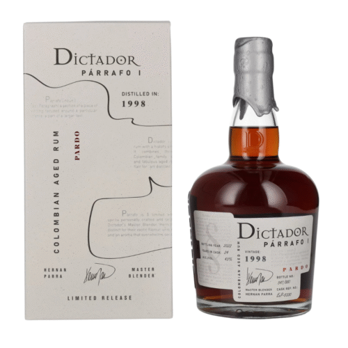 Dictador Parrafo Pardo 1998 - 70 cl x 43.0 %